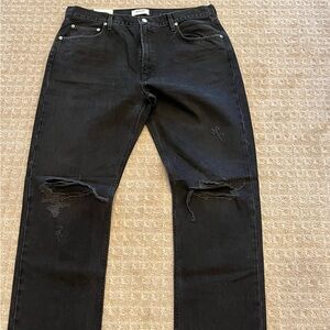 Agolde ripped denim NWT